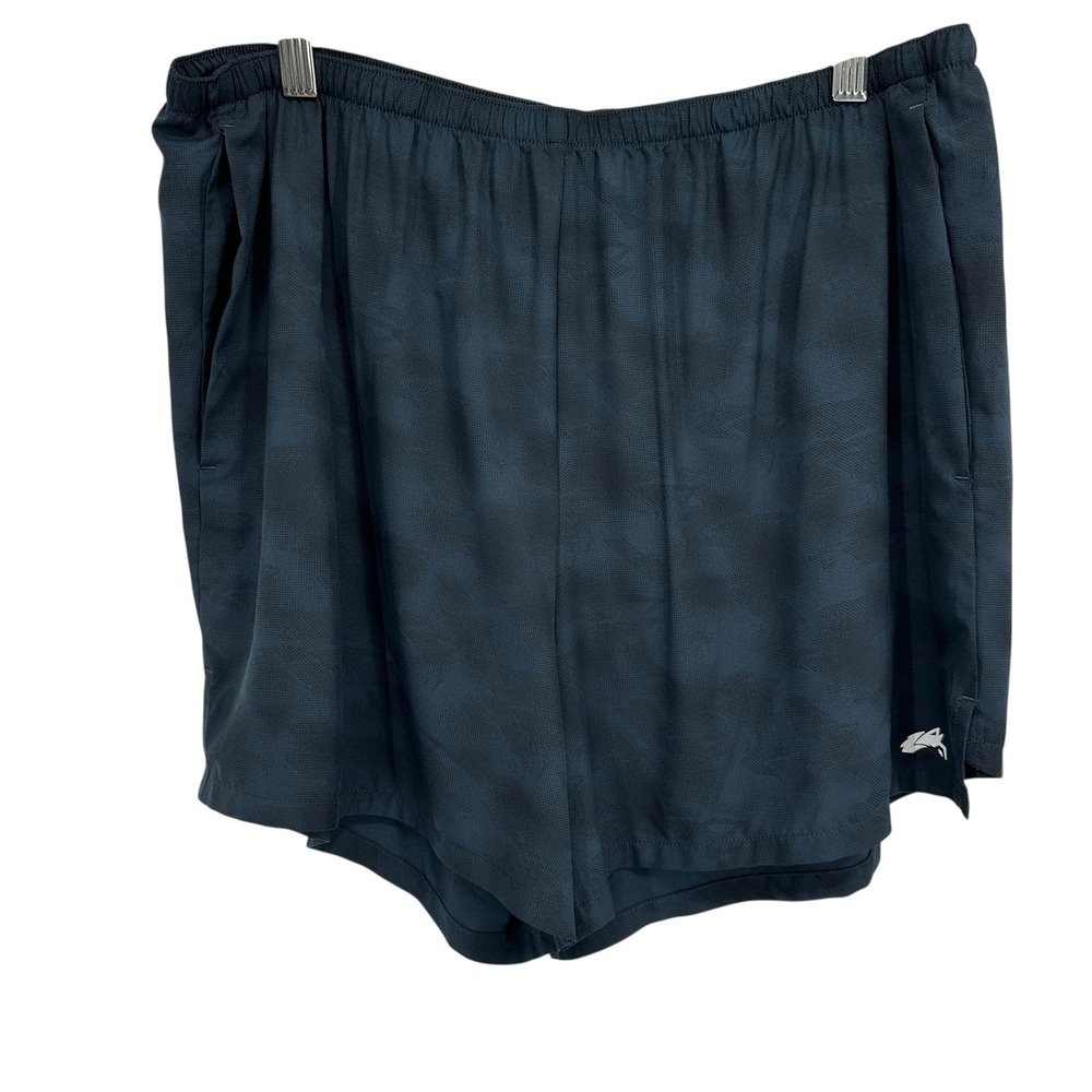 Alphalete Athletic Shorts Men's XL Black Camo Gym Workout Running‎ Performance